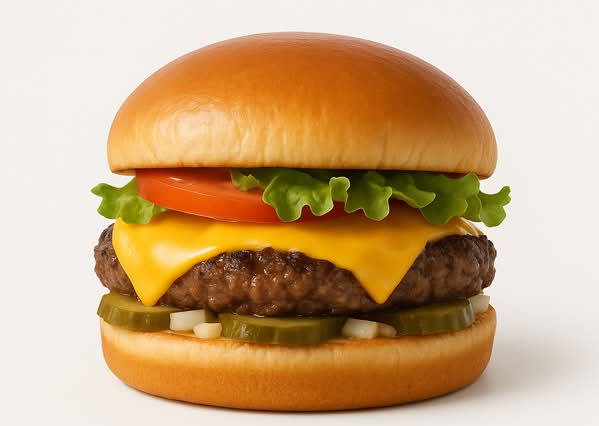 Menu cheeseburger