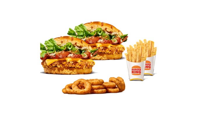 2 CBK + 2 Batatas + 10 Anéis de Cebola