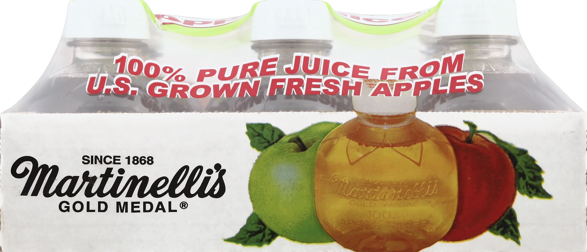 Gold Medal Martinelli's 100% Pure Apple Juice (9 x 10 fl oz)