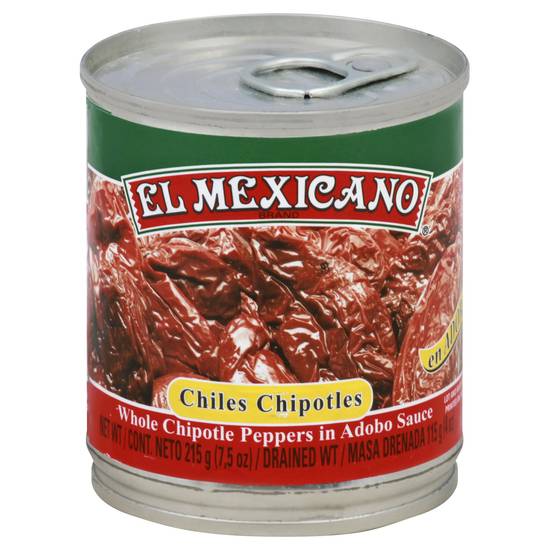 El Mexicano Chiles Chipotles Peppers in Adobo Sauce