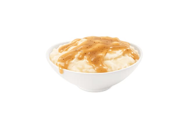 Mashed Potatoes with Gravy