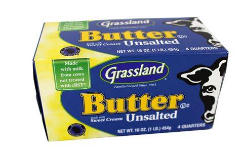 Grassland - Unsalted Butter Quarters - 1 lb