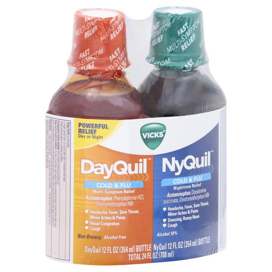 Vicks Dayquil/Nyquil Cold & Flu (2 ct)