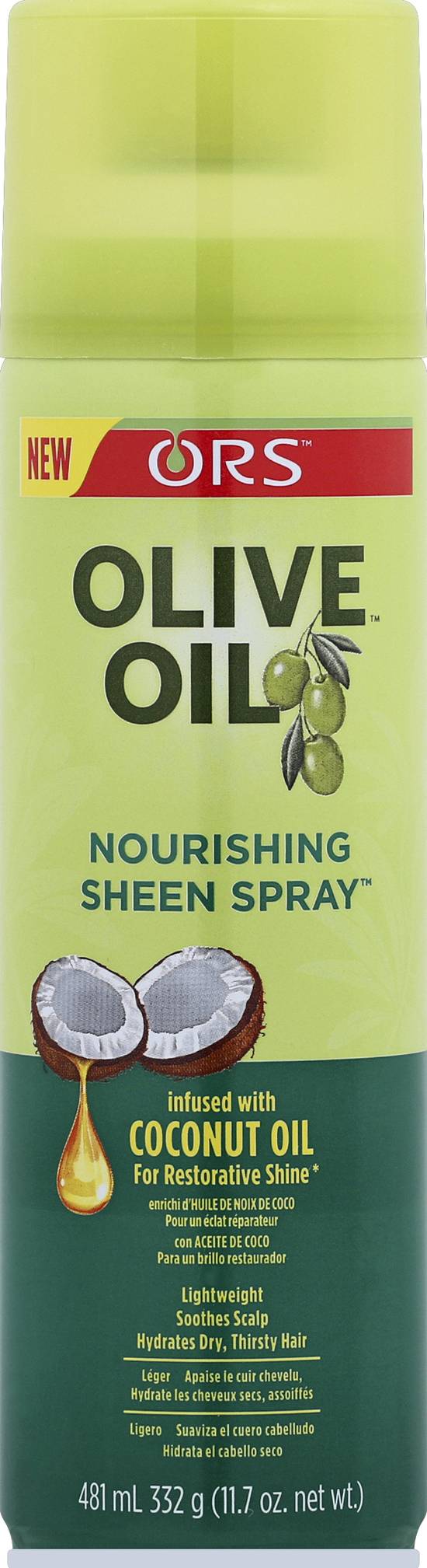 Ors Olive Oil Nourishing Sheen Spray (11.7 oz)