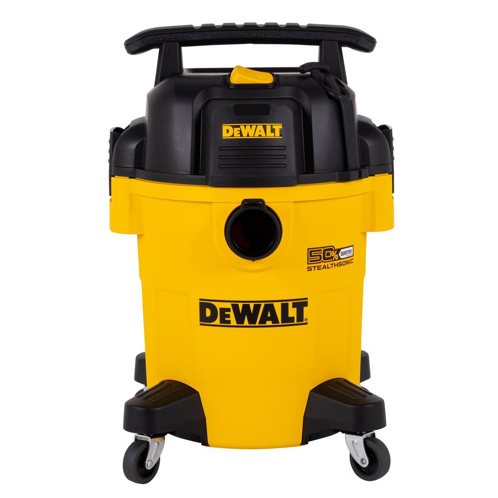 Dewalt Stealthsonic Quiet 6-gallons 4-hp Corded Wet/Dry Shop Vacuum With Accessories Included