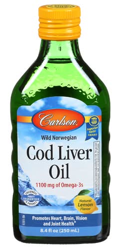 Carlson Labs Norwegian Cod Lemon Liver Oil