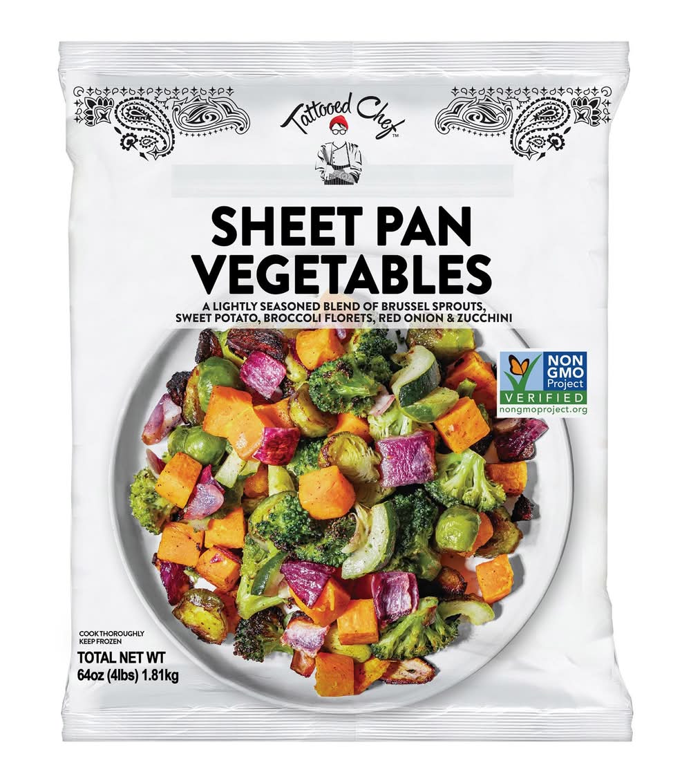 Tattooed Chef Sheet Pan Vegetables (4 lbs)