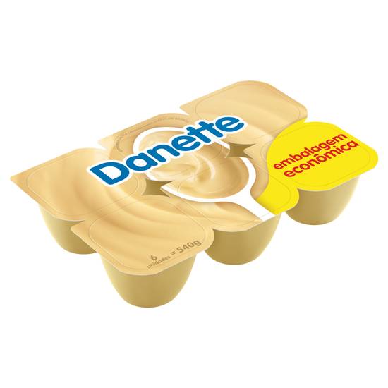 Danette sobremesa láctea sabor chocolate branco (540g)