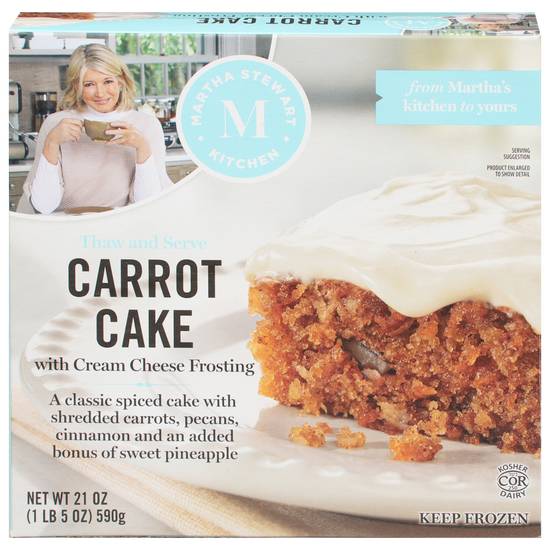 Martha Stewart Kitchen Carrot Cake With Cream Cheese Frosting
