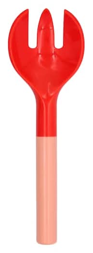 Jonathan Adler Serving Fork, 11x3.5 in, Pink & Red