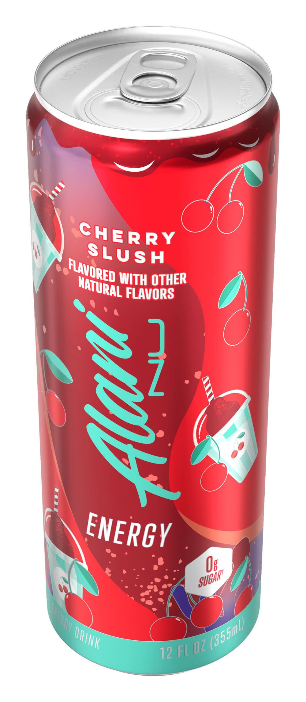 Alani Nu Zero Sugar Energy Drink, Cherry Slush (12 fl oz)
