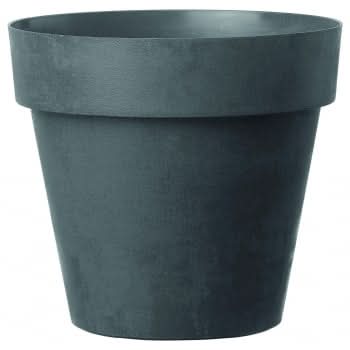 Maceta de Plástico Reciclado 15 cm Antracita
