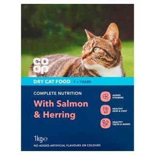 CO OP Salmon Shrimp & Herring Dry Cat Food