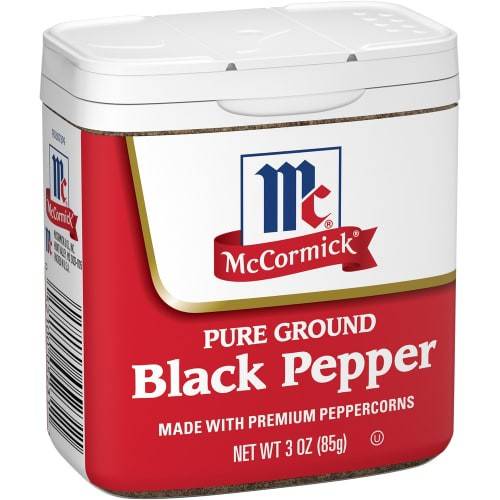 McCormick · Ground Black Pepper (3 oz)