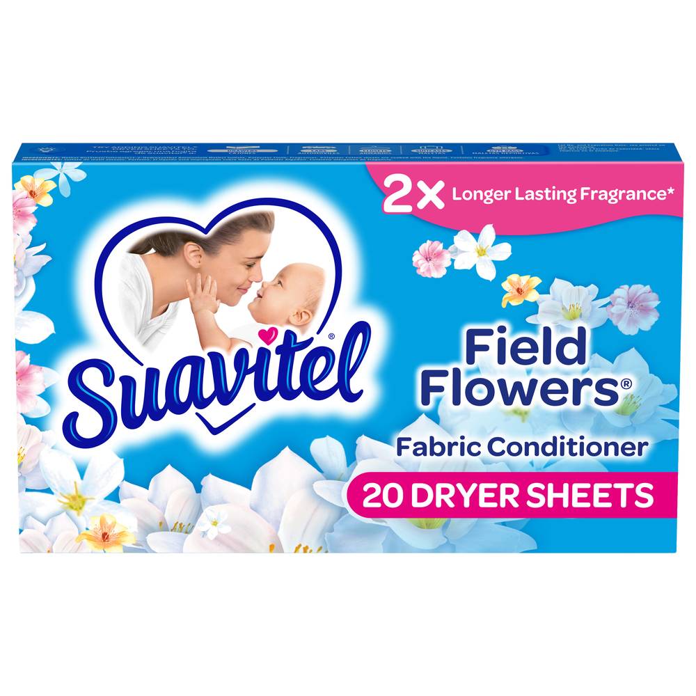 Suavitel Field Flowers Fabric Conditioner (20 ct)