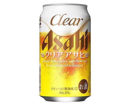 クリアアサヒ（350ml） Low-malt beer "Clear ASAHI" 350ml