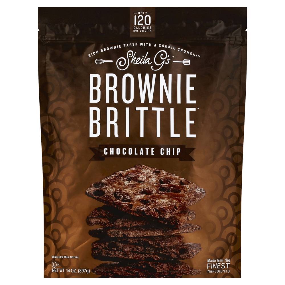 Sheila G's Chocolate Chip Brownie Brittle