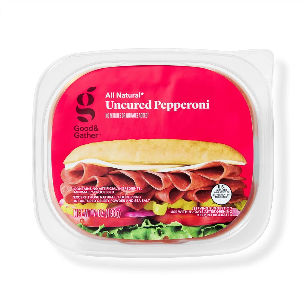 Good & Gather All Natural Uncured Pepperoni (7 oz)