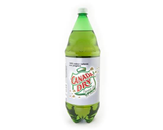 Bebida Gaseosa Ginger Ale Canada Dry Sin Azúcar Botella 2.5 l