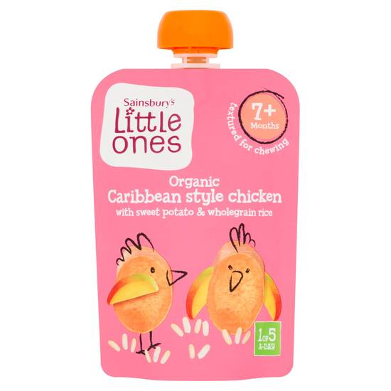 Sainsbury's Little Ones Organic Caribbean Style Chicken 7+ Months 130g
