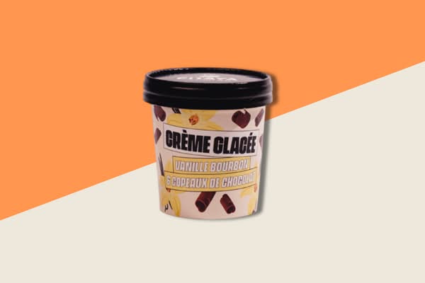 CRÈME GLACÉE VANILLE COPEAUX CHOCO