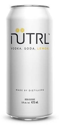 NÜTRL Vodka Soda, Lemon (473 ml)