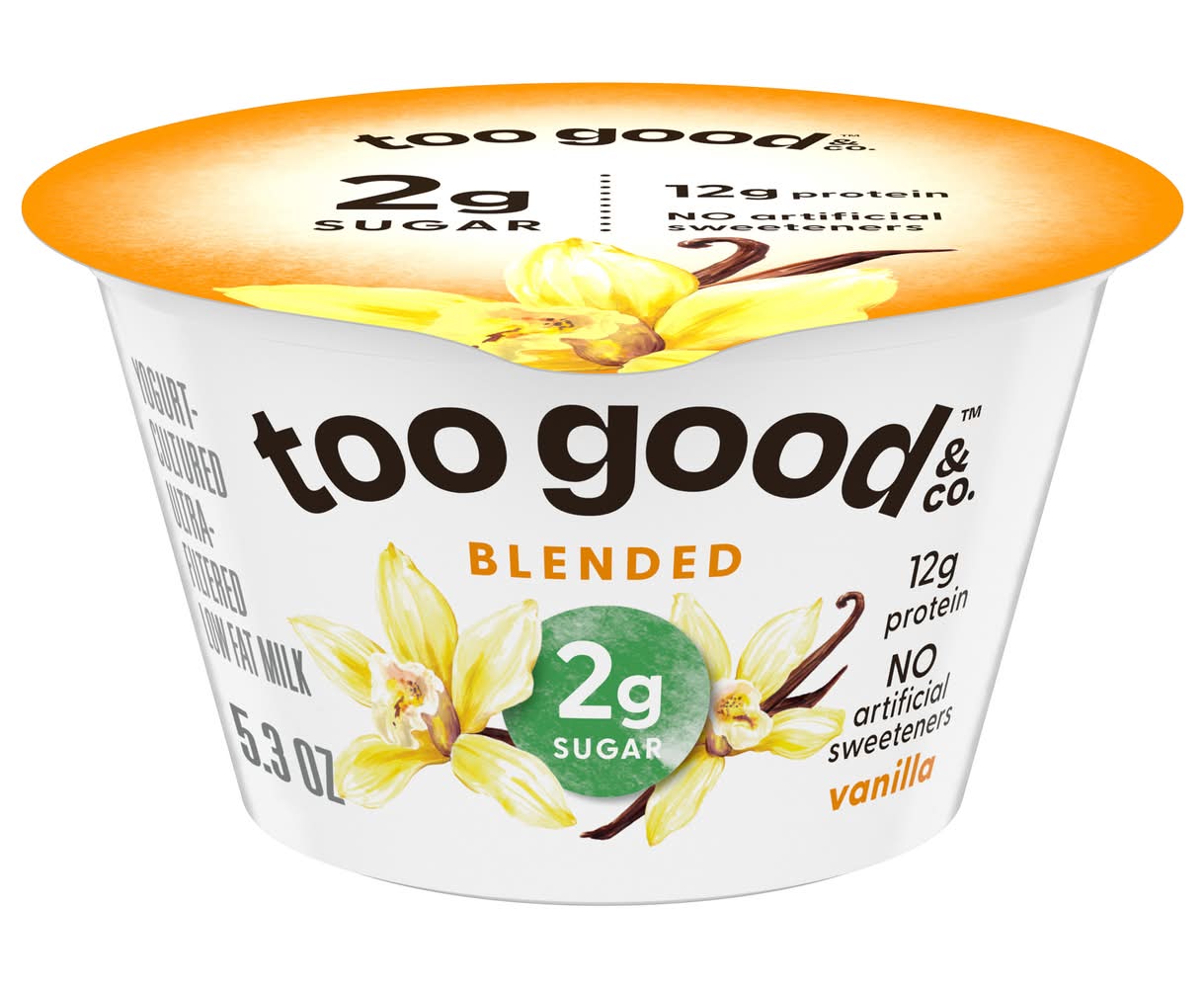 Two Good Low Fat Greek Yogurt, Vanilla (5.3 oz)