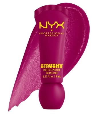 NYX Professional Makeup Smushy Matte Lip Balm, Silly Sippin (8 ml)