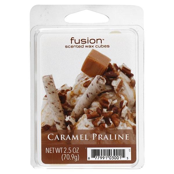 Fusion Caramel Praline Scented Wax Cubes (2.5 oz)
