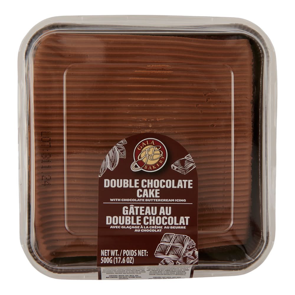 Gala Bakery Double Chocolate Cake (500 g)