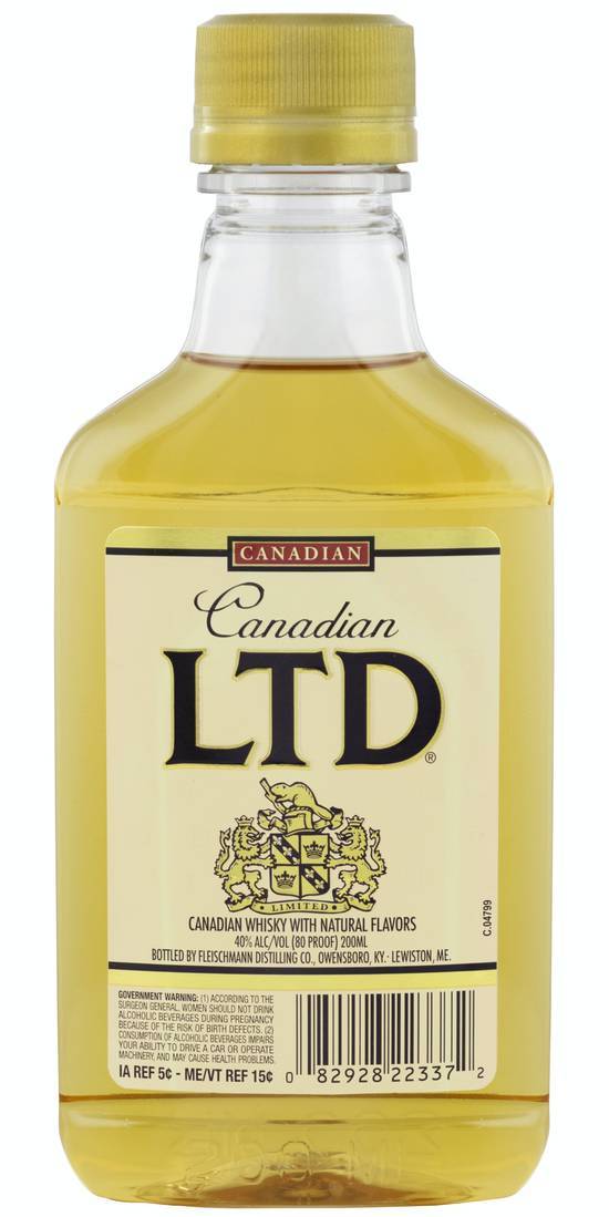 Canadian Ltd Canadian Whisky (200ml bottle)