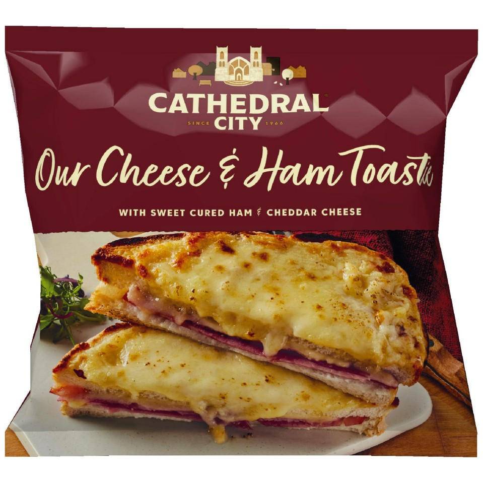 Cathedral City Cheese and Ham Toastie