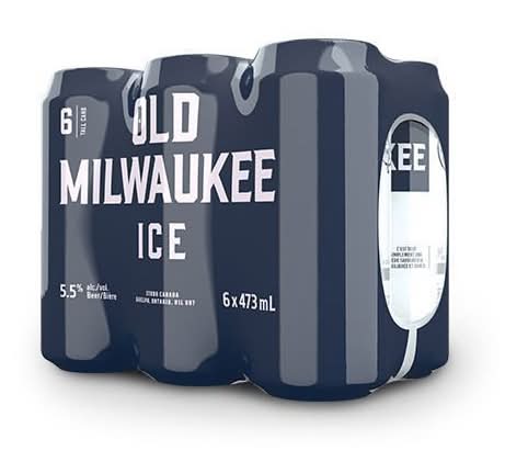 Old Milwaukee Ice Lager Beer (6 x 473 ml)