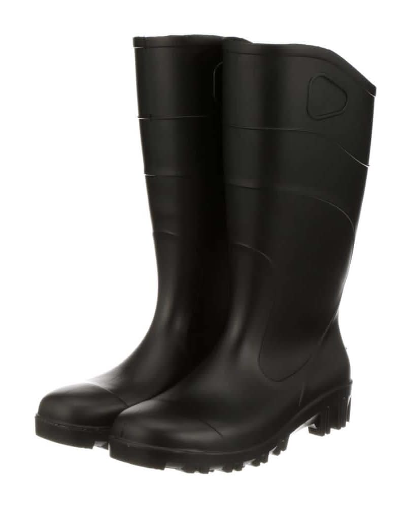 Heartland Men'S 15 In. All-Purpose Pvc Rubber Boot- Black Size 11