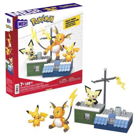 Mega Pokémon Pikachu Evolution Set (150 pieces)
