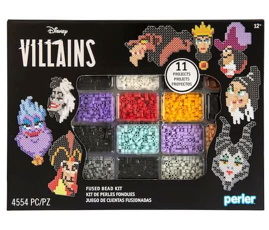 Perler Disney Villains Deluxe Fused Bead Kit (4554 ct)