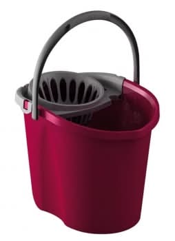 Cubo  de fregar de Plástico Carrefour  14 Litros - Rosa