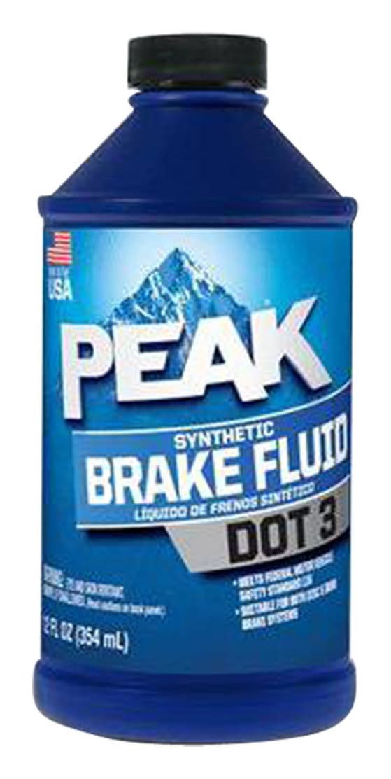 Peak Brake Fluid Dot 3 32 Fl Oz