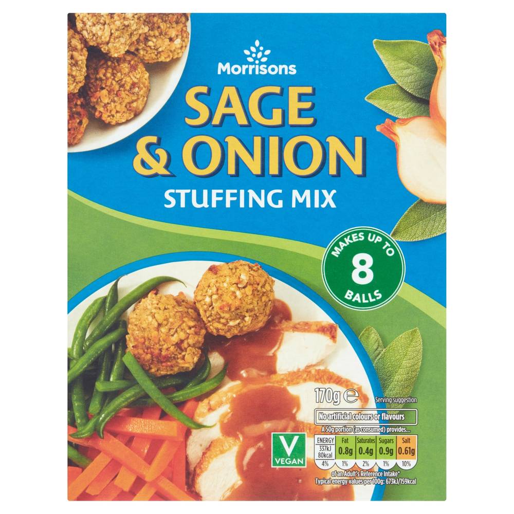 Morrisons Sage & Onion Stuffing Mix (170g)