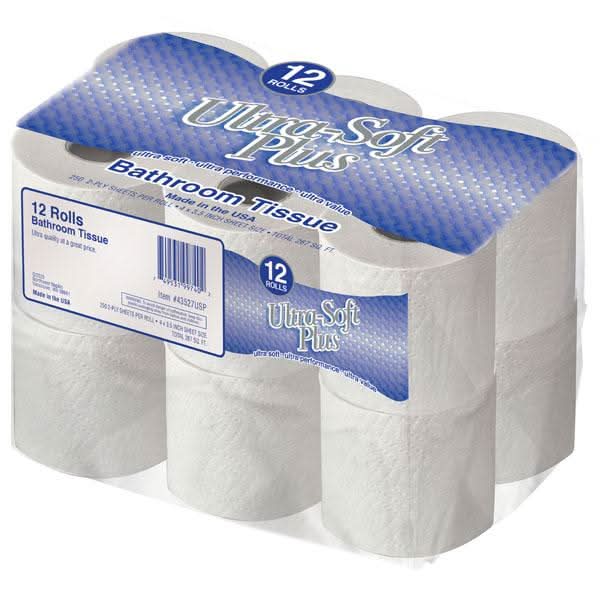 Charmin 2 Ply Ultra Soft Plus Toilet Paper Rolls (12 ct)