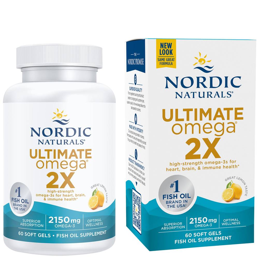 Nordic Naturals Ultimate Omega 2x 2150 mg (lemon)