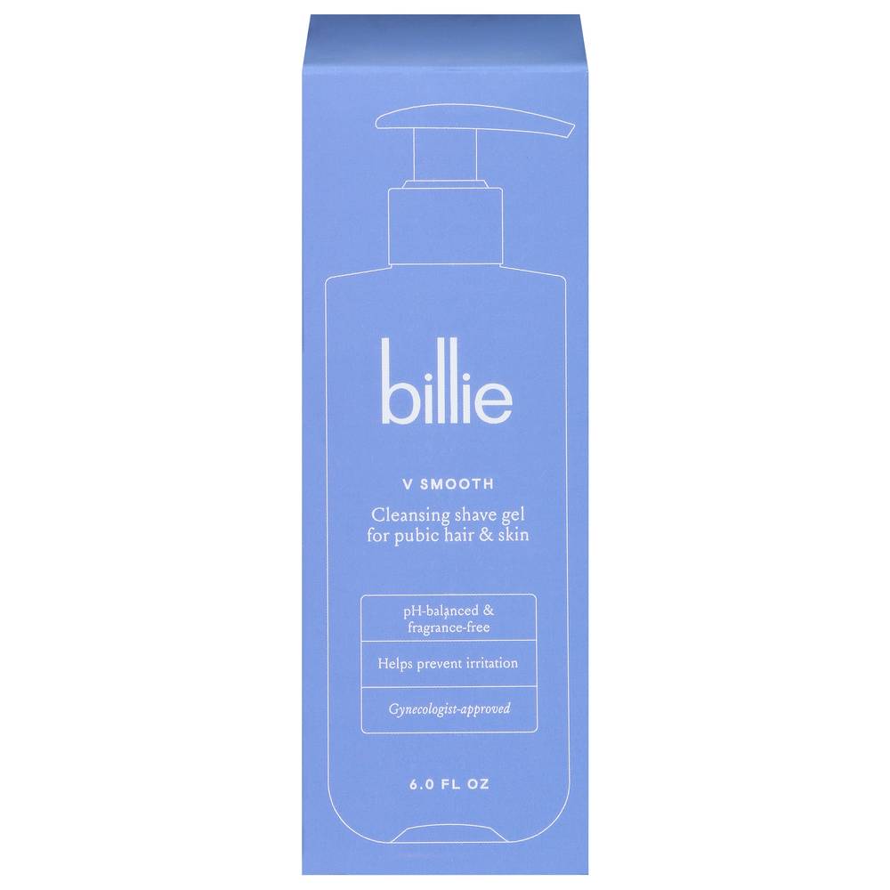 Billie V Smooth Shave Gel (6 fl oz)