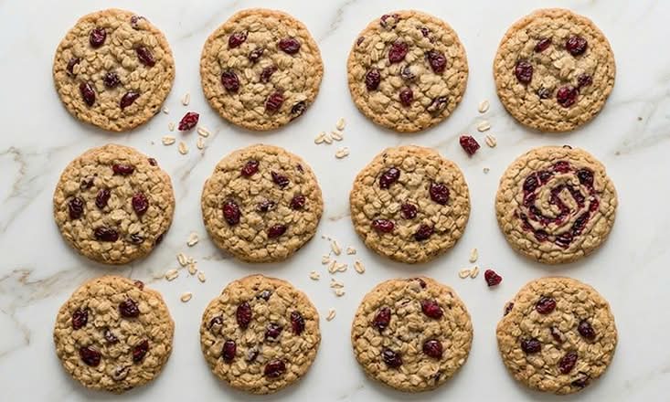 Dozen Oatmeal Cranberry Cookies
