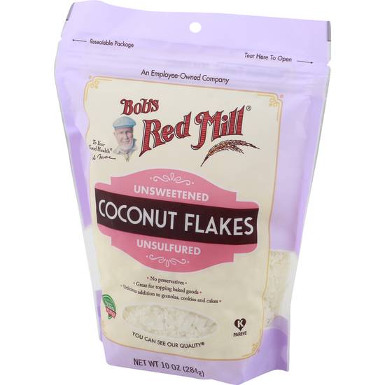 Bob's Red Mill Unsweetened Unsulfured Coconut Flakes
