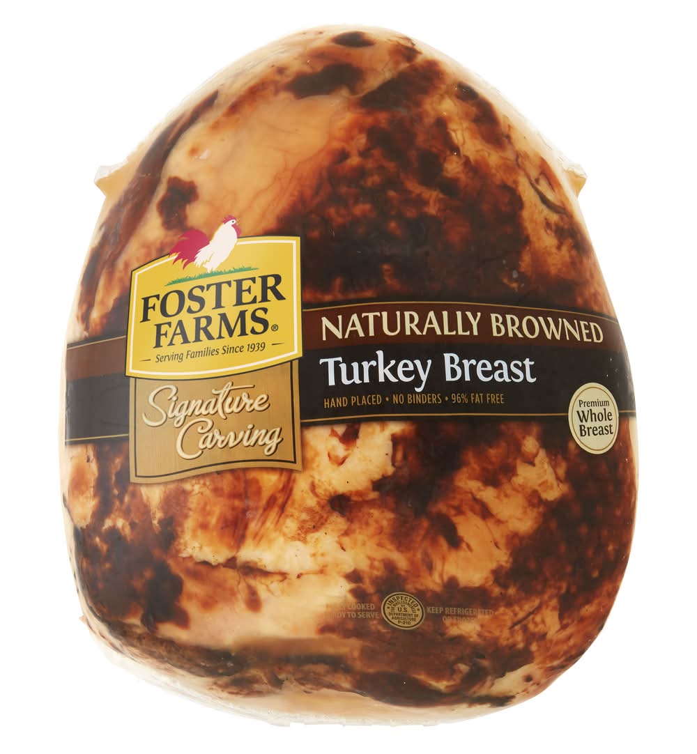 Foster Farms Naturally Browned Turkey Breast (6 lbs)