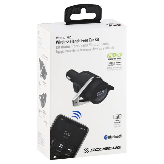 Scosche Btfreq Pro Wireless Hands Free Car Kit