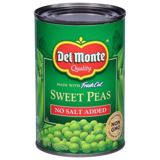 Del Monte No Salt Added Fresh Cut Sweet Peas