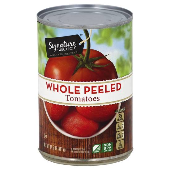 Signature Select Tomatoes Peeled Whole (14.5 oz)