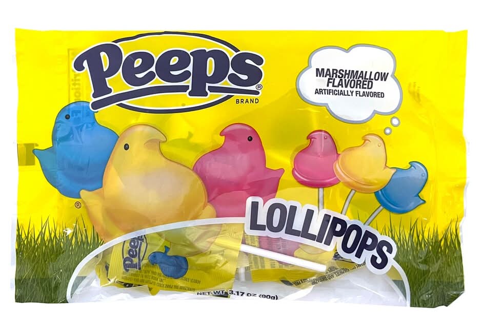 Peeps Marshmallow Flavored Lollipops, 1-ct.