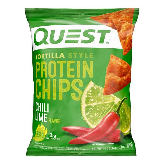 Quest Protein Chips Chili Lime 1.1oz